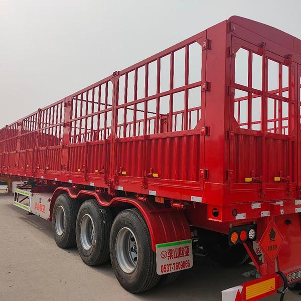 13米倉(cāng)欄半掛車